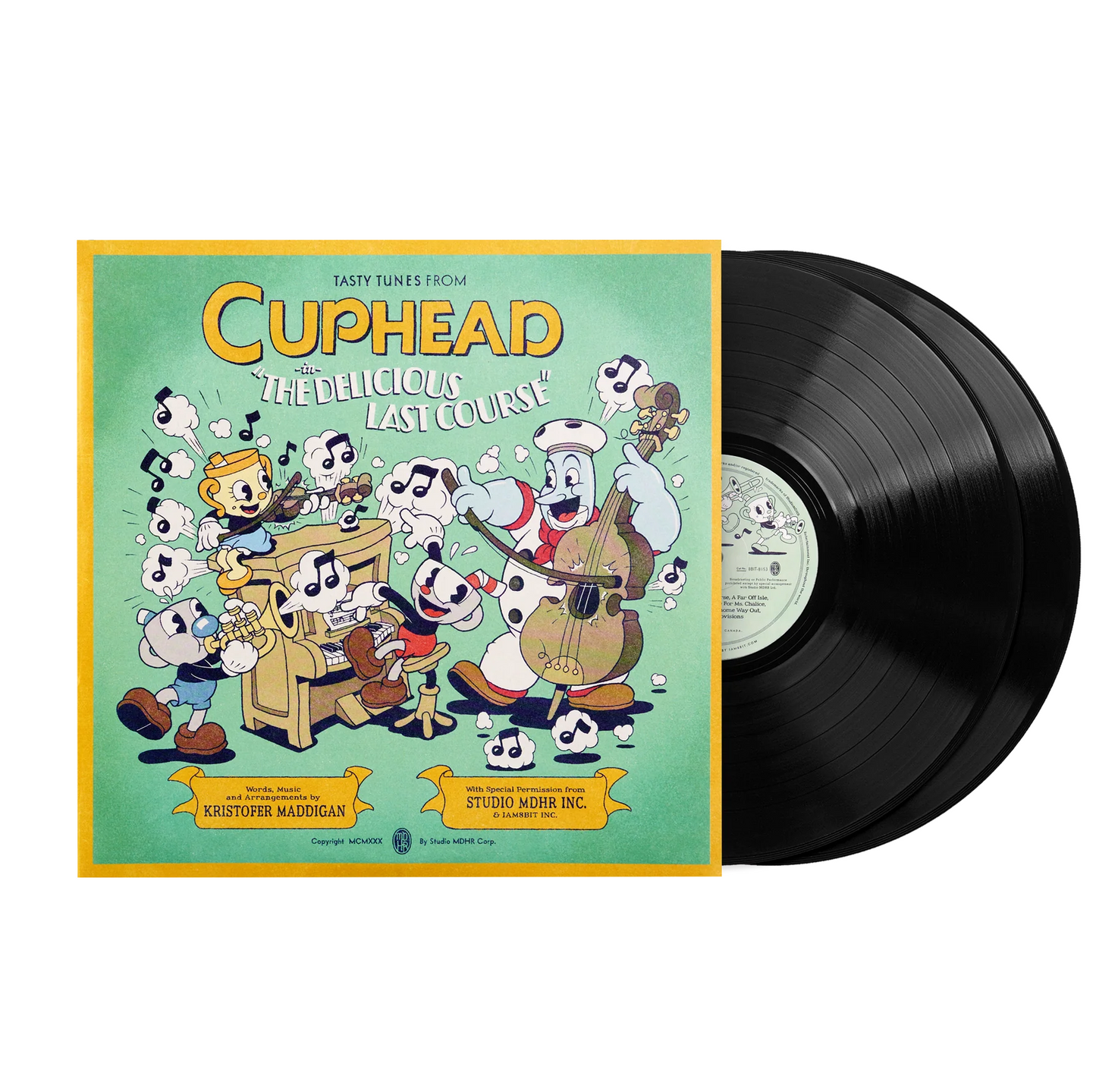 Cuphead: The Delicious Last Course: Tasty Tunes From Studio MDHR's Cuphead - Kristofer Maddigan (2xLP Vinyl Record)