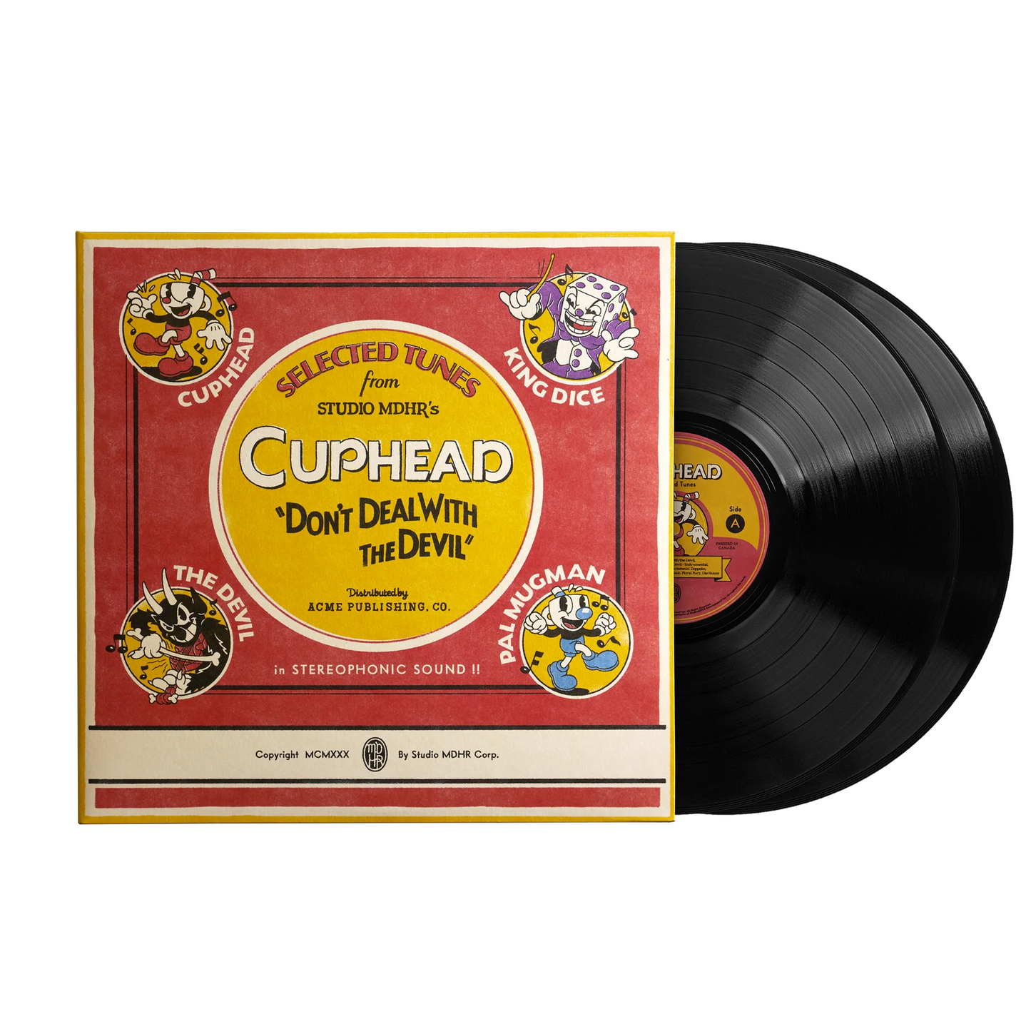 Cuphead: Don't Deal With the Devil: Selected Tunes From Studio MDHR's Cuphead (2xLP Vinyl Record)