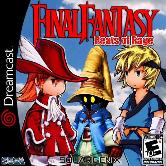 Final Fantasy Beats of Rage Sega Dreamcast Game