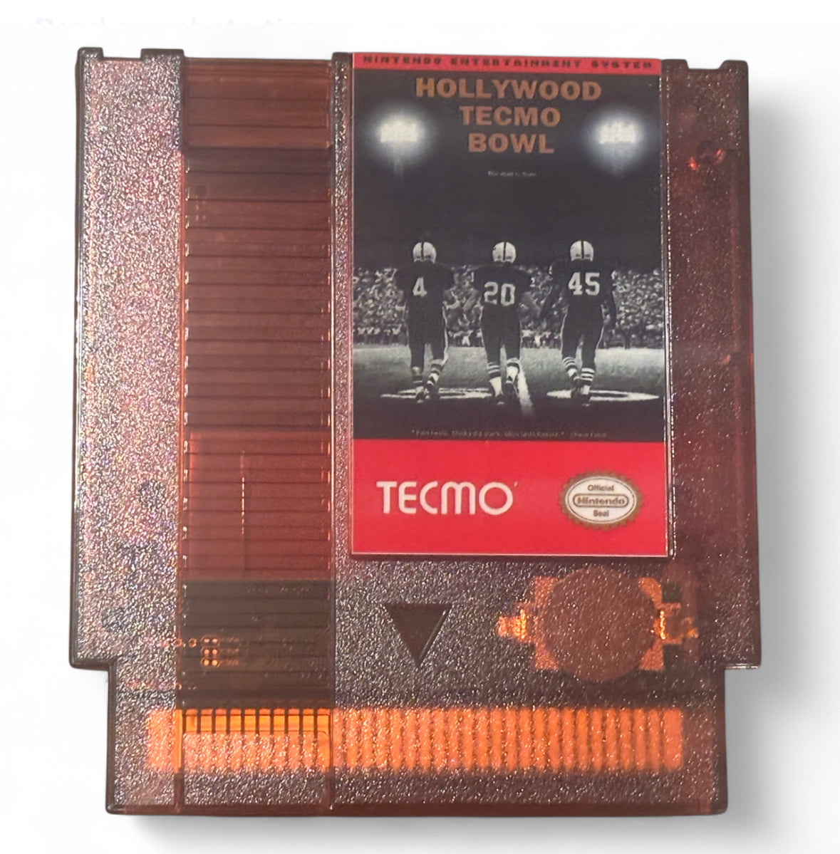 Hollywood Tecmo Bowl Nintendo NES Video Game