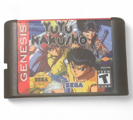 Yu Yu Hakusho Sega Genesis Video Game