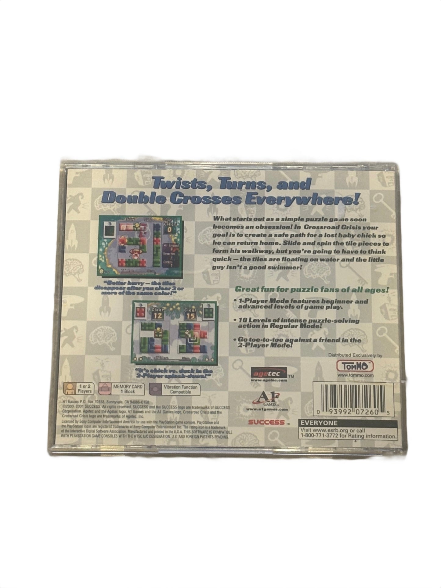 Crossroad Crisis Sony PlayStation PS1