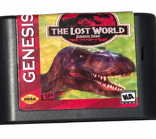 Jurassic Park The Lost World Sega Genesis Video Game