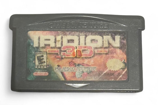 Iridion 3D Nintendo Game Boy Advance GBA Video Game