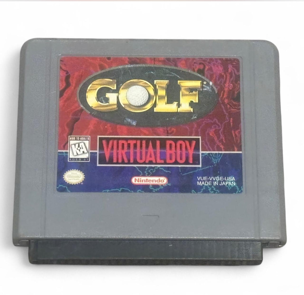 Golf Nintendo Virtual Boy Video Game