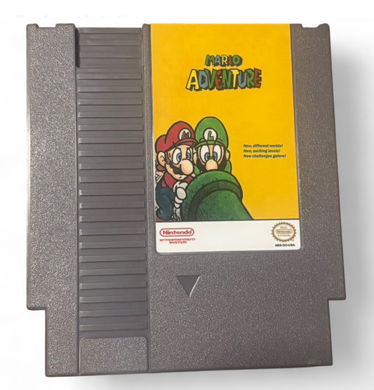 Mario Adventure Nintendo NES Video Game