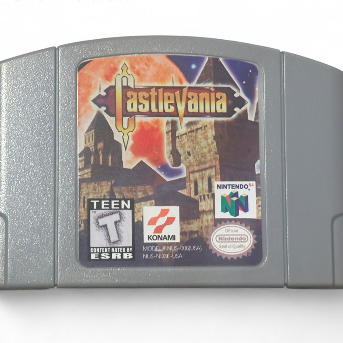 Castlevania 64 Nintendo 64 N64 Video Game