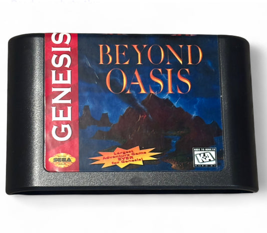 Beyond Oasis Sega Genesis Video Game