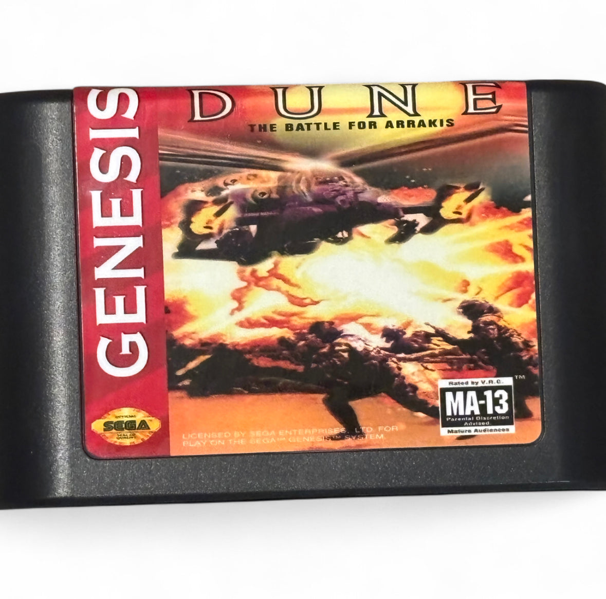 Dune The Battle For Arrakis Sega Genesis Video Game