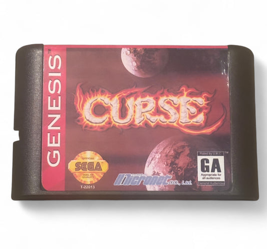 Curse Sega Genesis Video Game