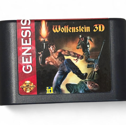 Wolfenstein 3D Sega Genesis Video Game