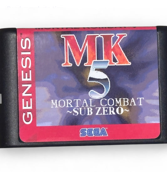 Mortal Kombat V 5 Sega Genesis Video Game