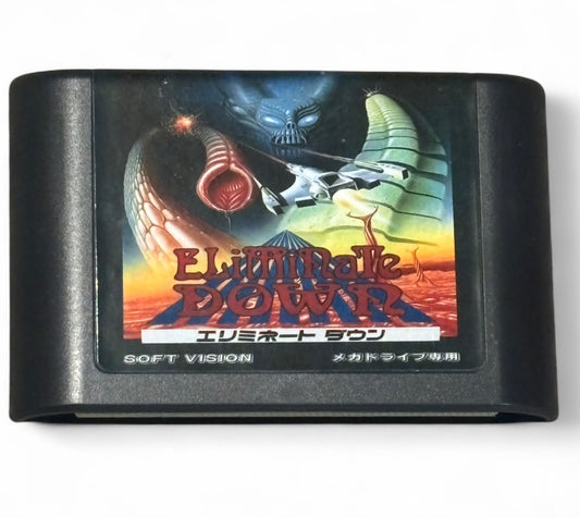 Eliminate Down Sega Genesis Video Game