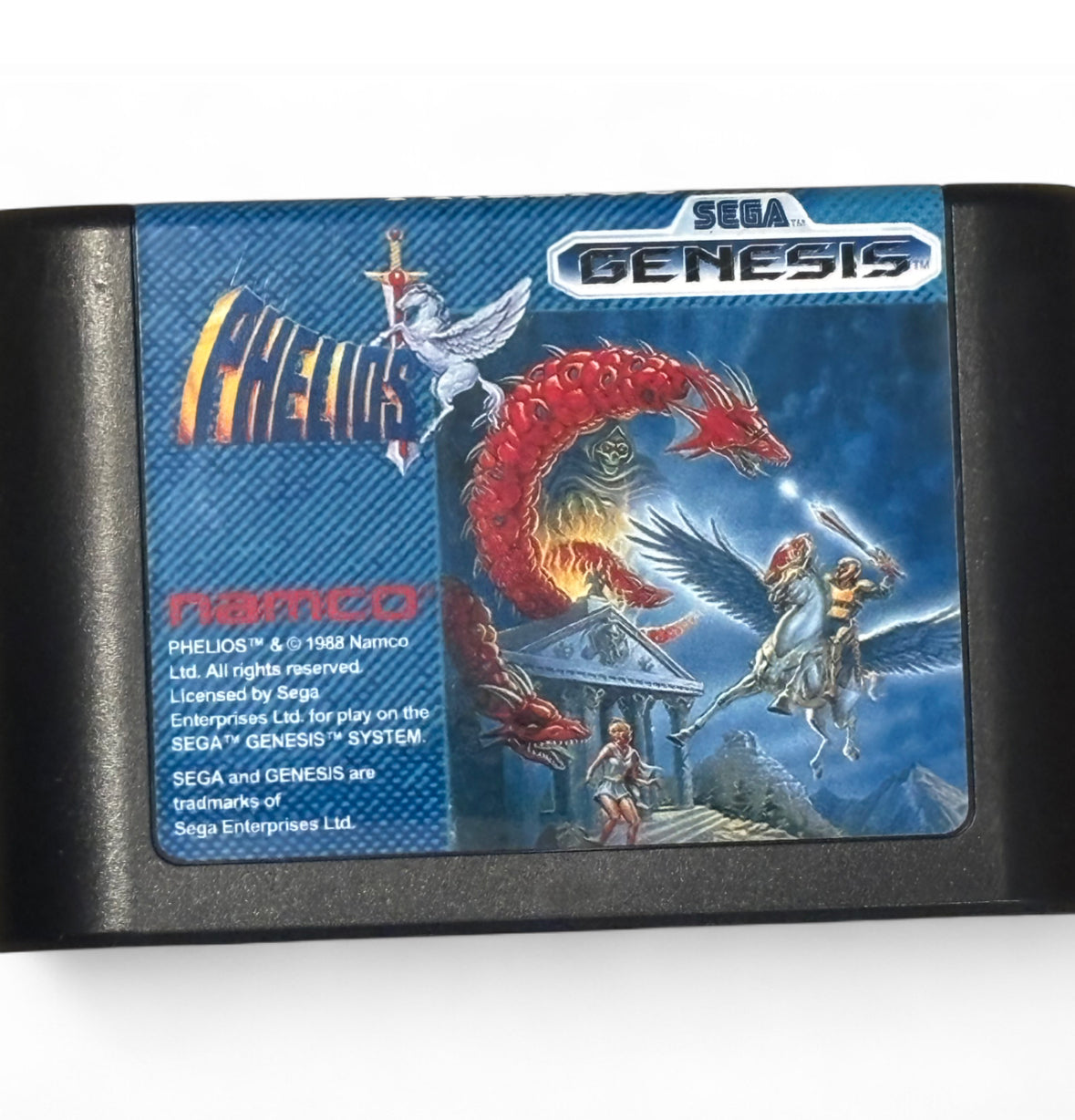 Phelios Sega Genesis Video Game