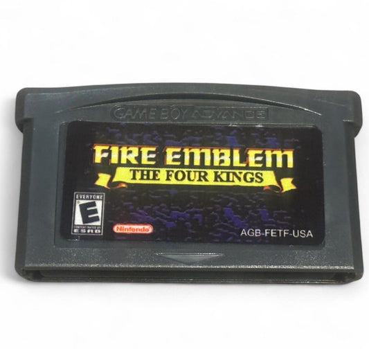 Fire Emblem The Four Kings Nintendo Game Boy Advance GBA Video Game