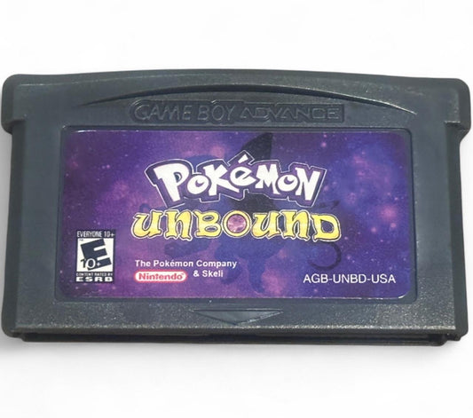 Pokémon Unbound Nintendo Game Boy Advance GBA Video Game