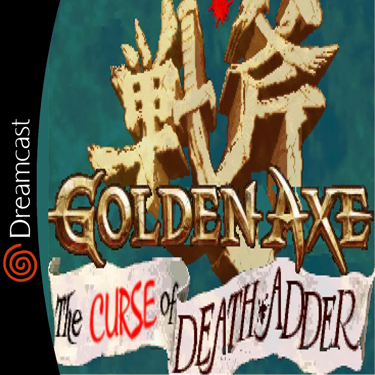 Golden Axe The Curse of Death Adder Sega Dreamcast Game