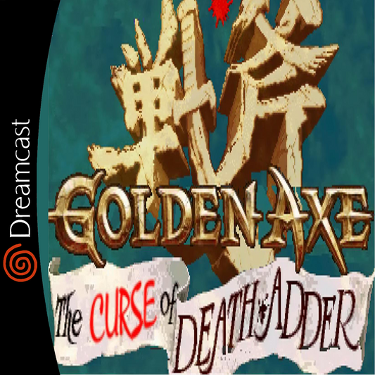 Golden Axe The Curse of Death Adder Sega Dreamcast Game