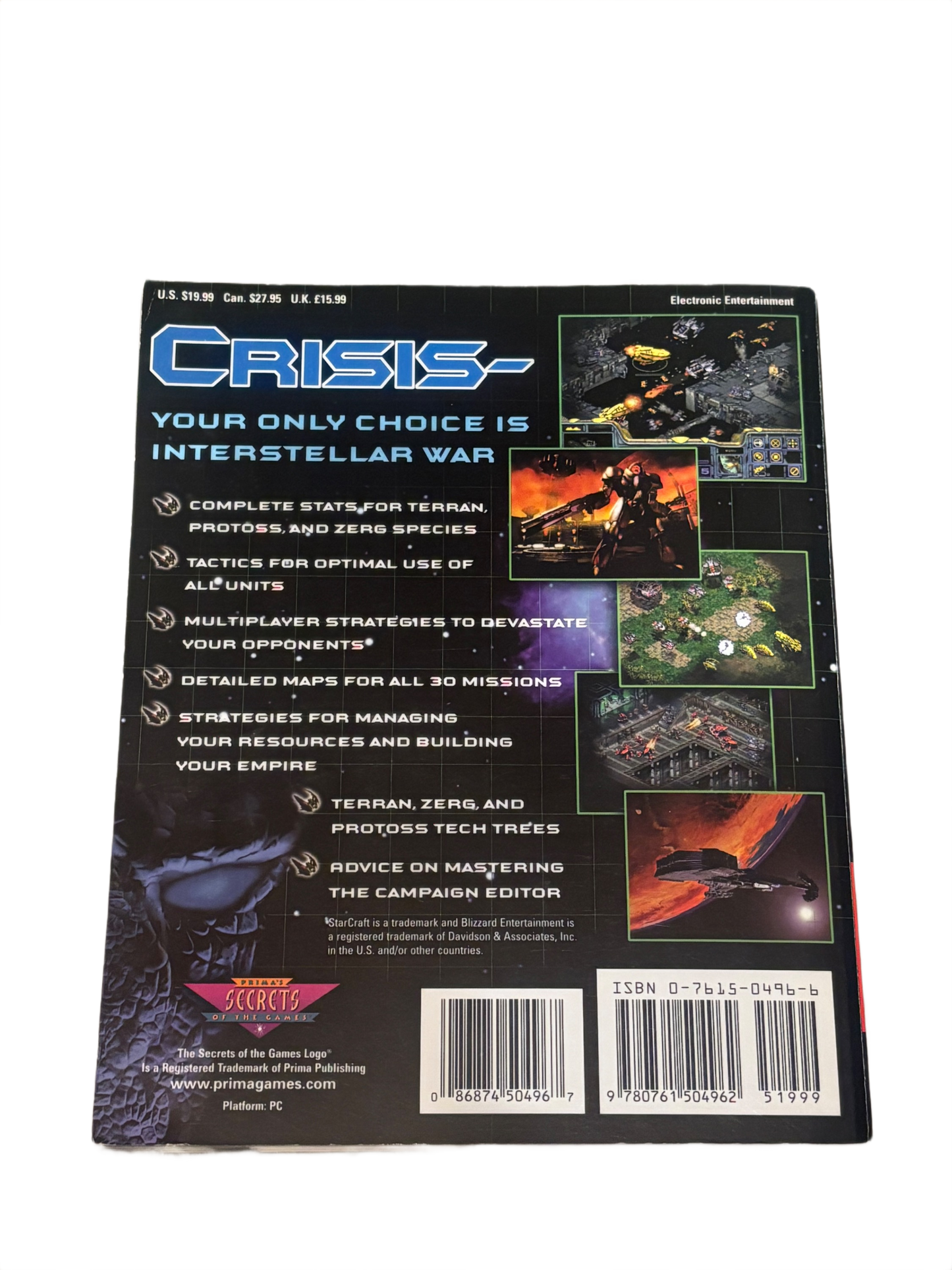 StarCraft Strategy Guide for PC