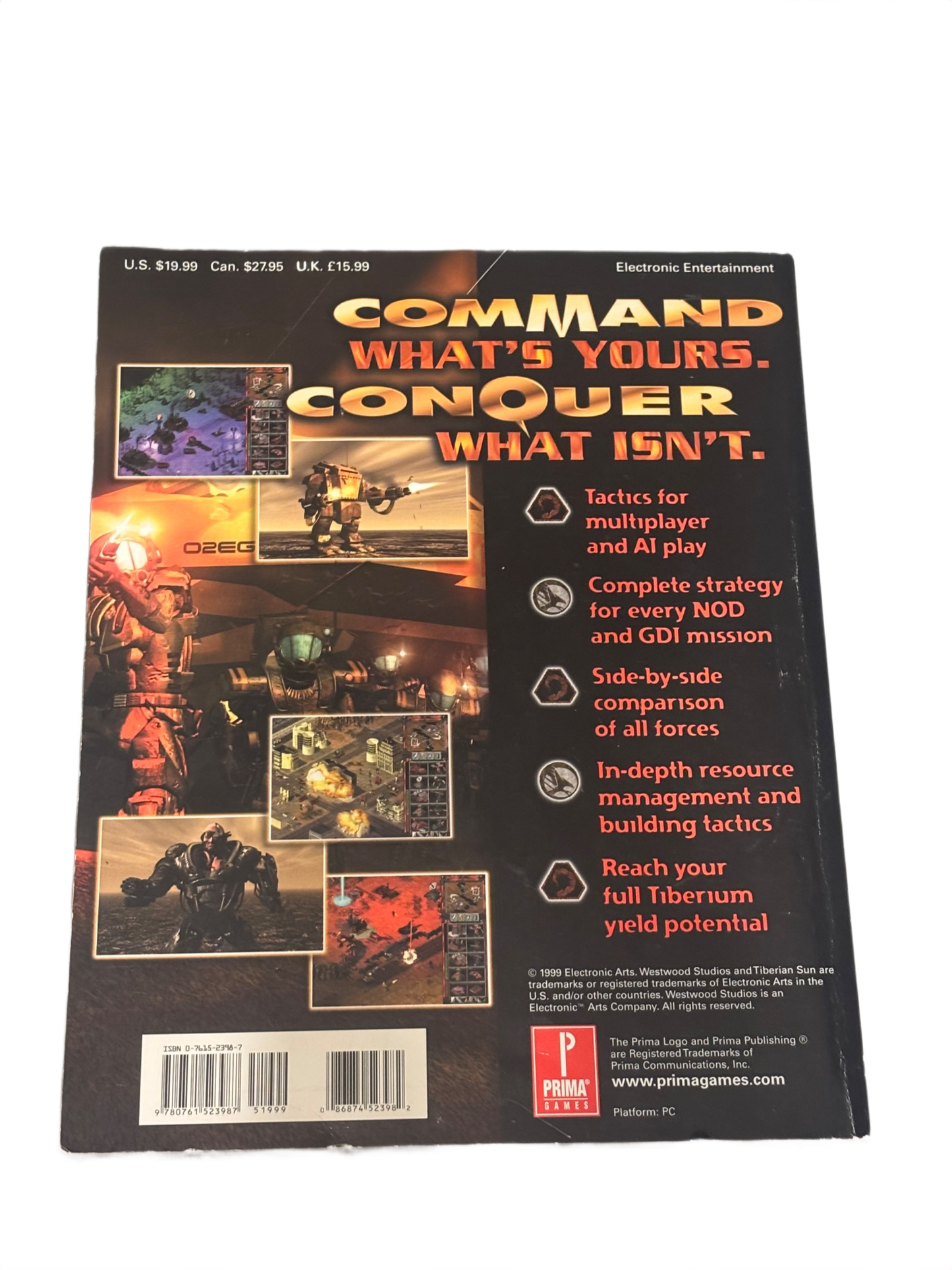 Command & Conquer Tiberian Sun Strategy Guide for PC