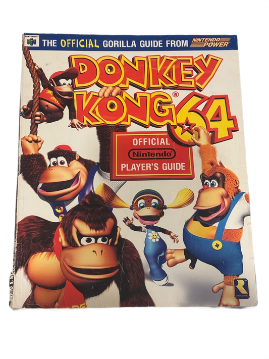 Donkey Kong 64 Official Player's Guide Nintendo 64