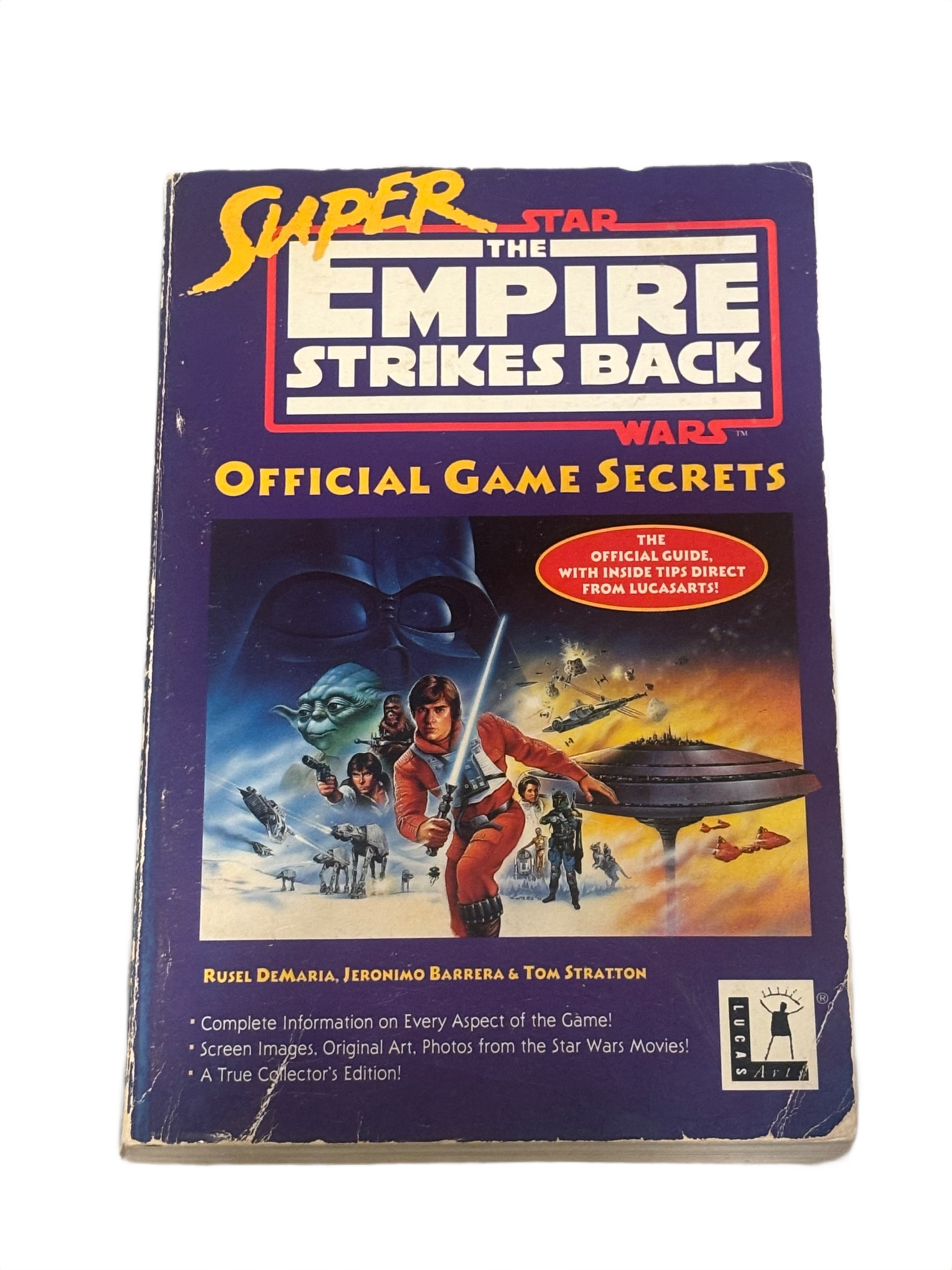 Super Star Wars The Empire Strikes Back Strategy Guide for SNES