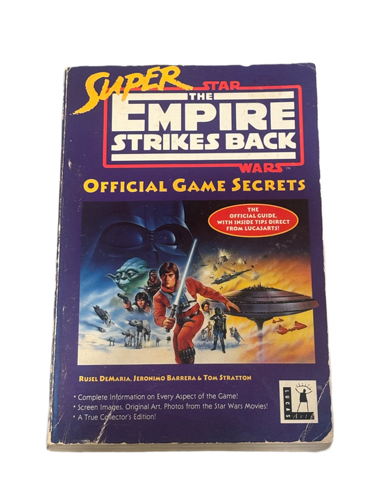 Super Star Wars The Empire Strikes Back Strategy Guide for SNES