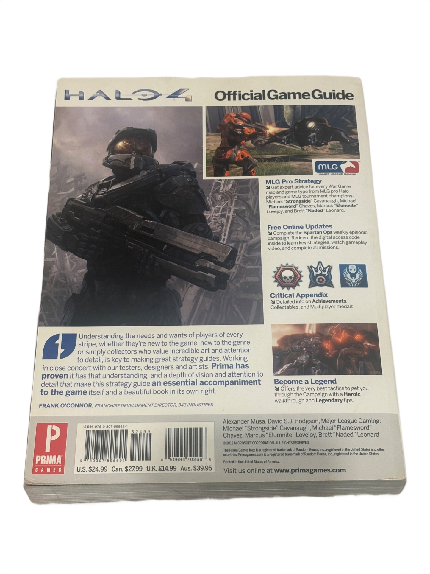 Halo 4 Strategy Guide for Xbox 360
