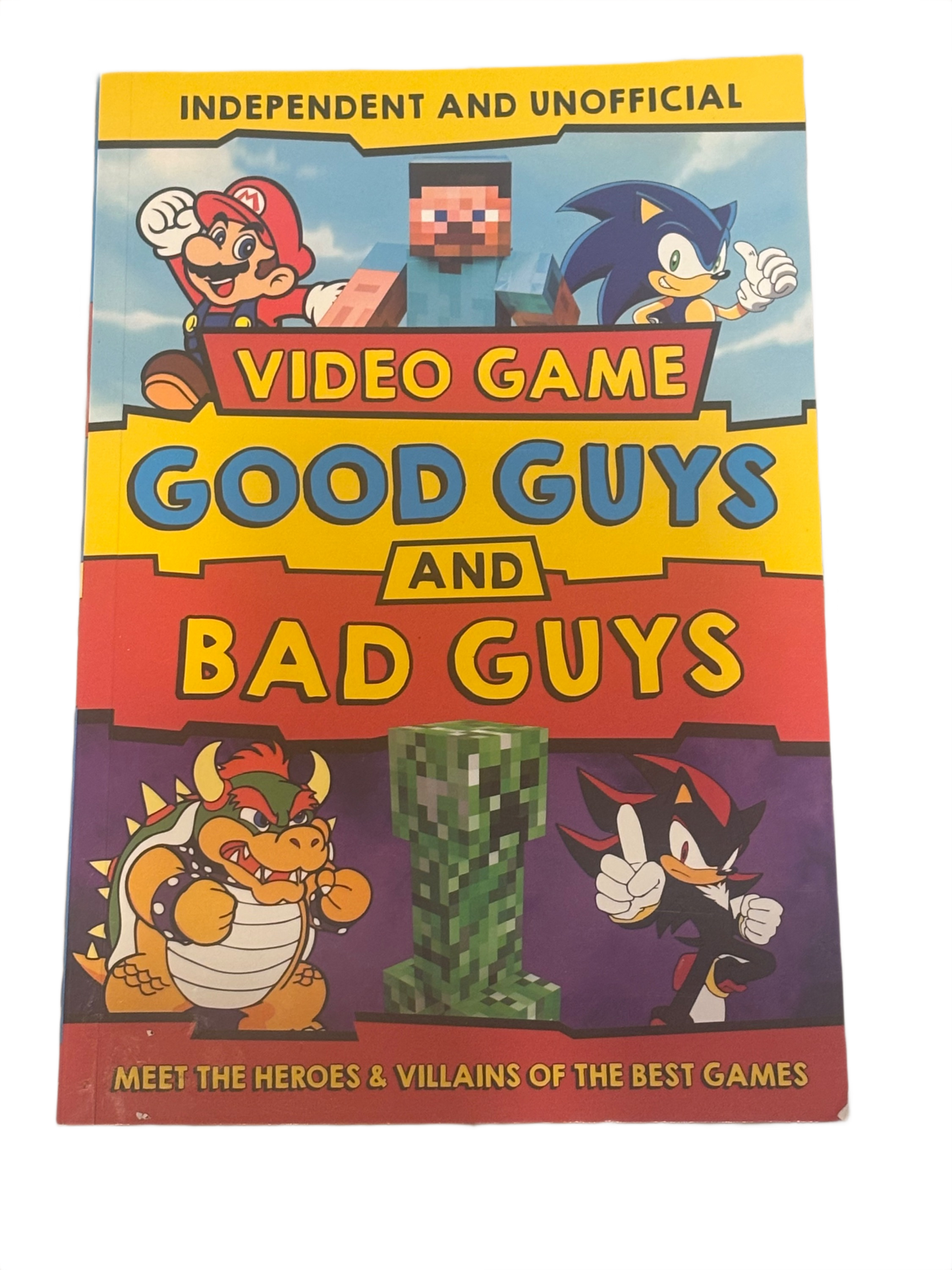 Video Game Good Guys and Bad Guys Book
