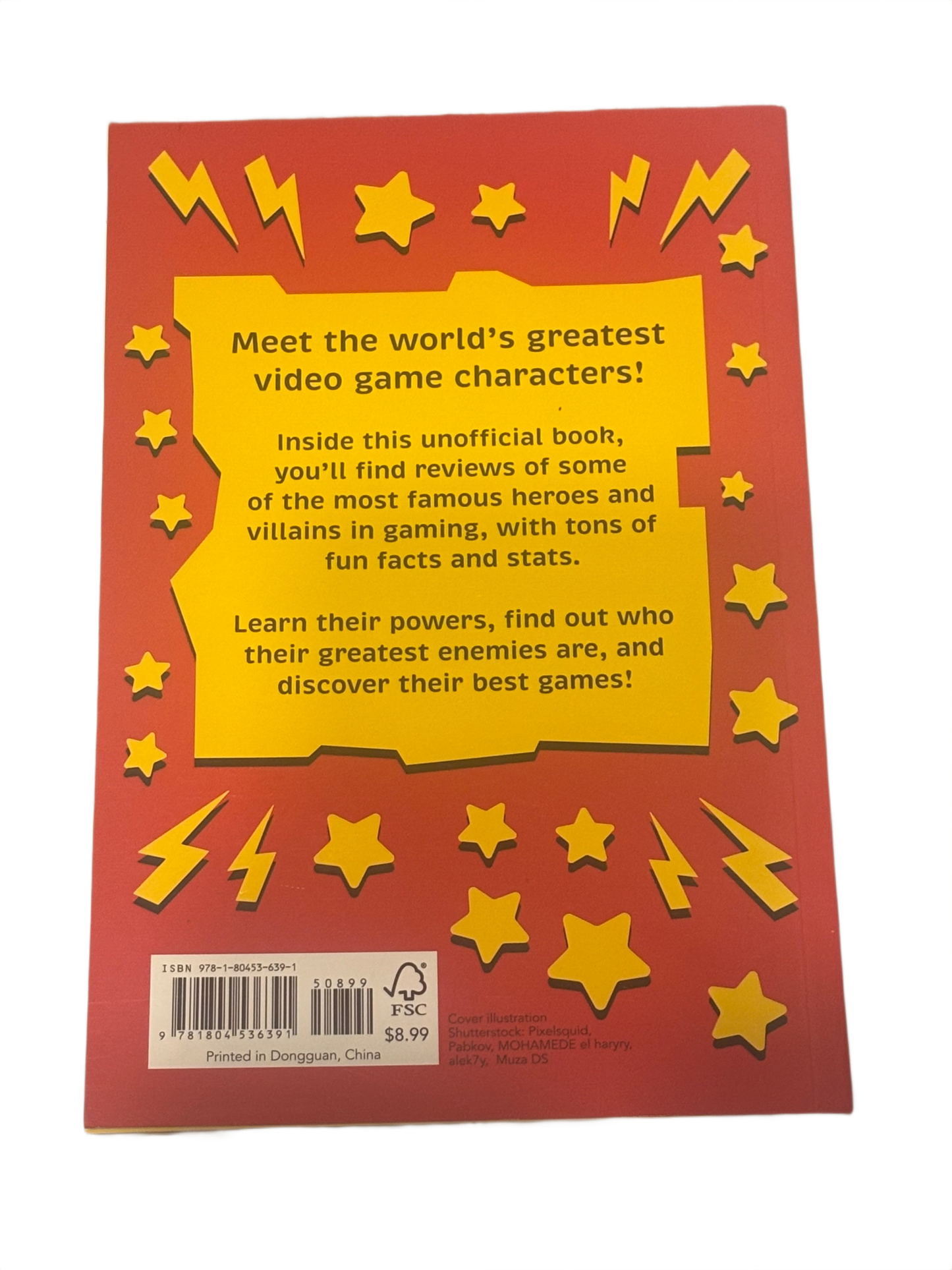 Video Game Good Guys and Bad Guys Book