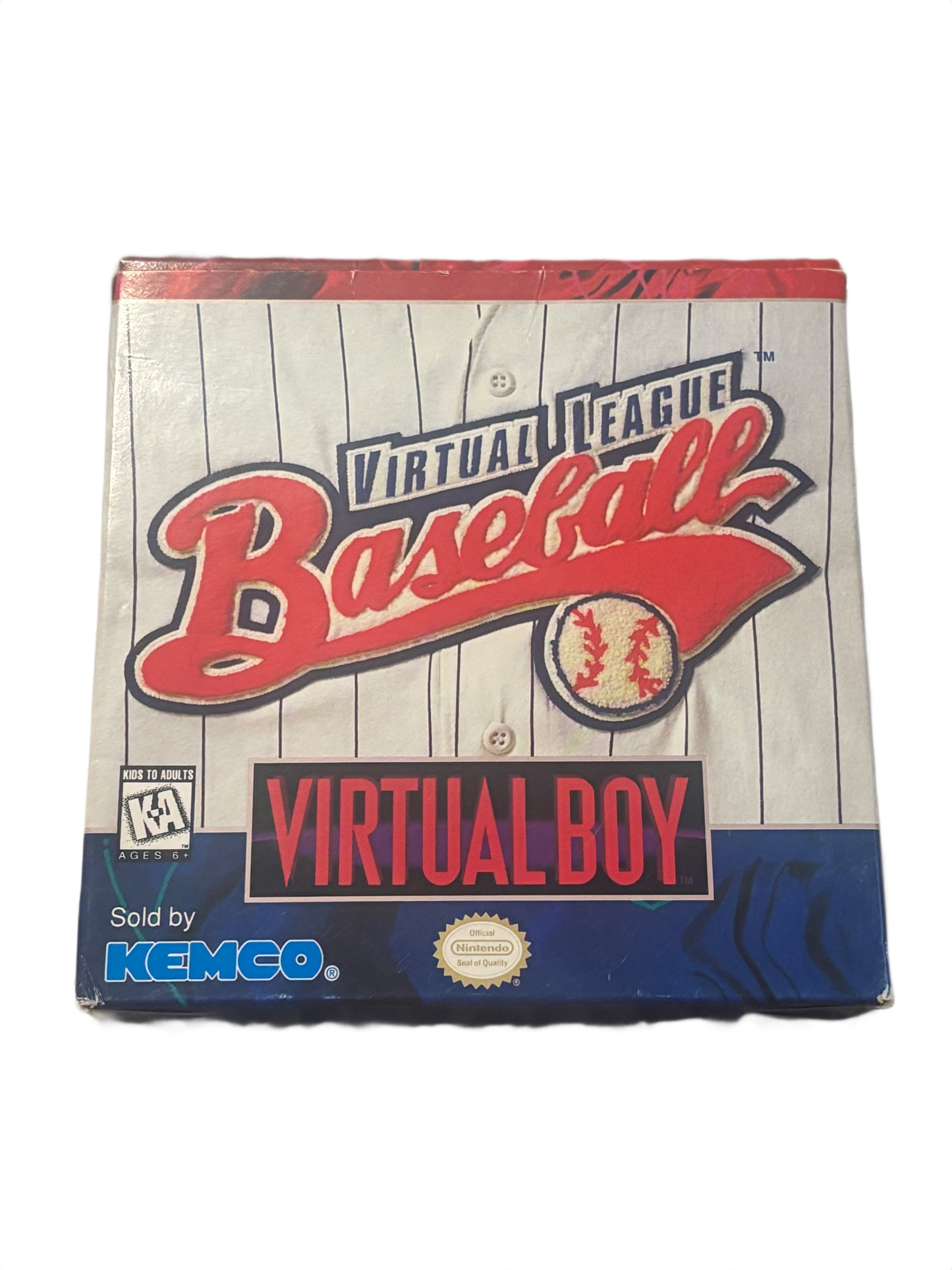 Virtual League Baseball Nintendo Virtual Boy Video Game