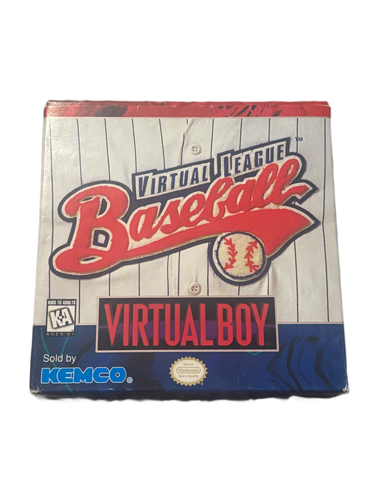 Virtual League Baseball Nintendo Virtual Boy Video Game