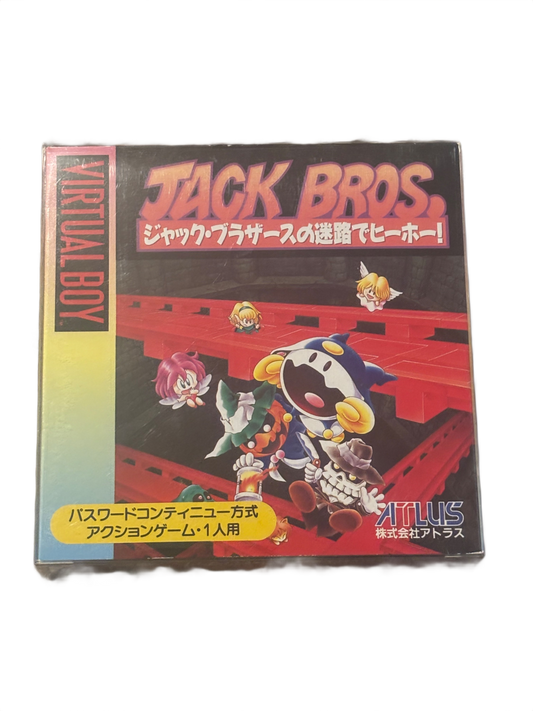Jack Bros Japanese Nintendo Virtual Boy Video Game