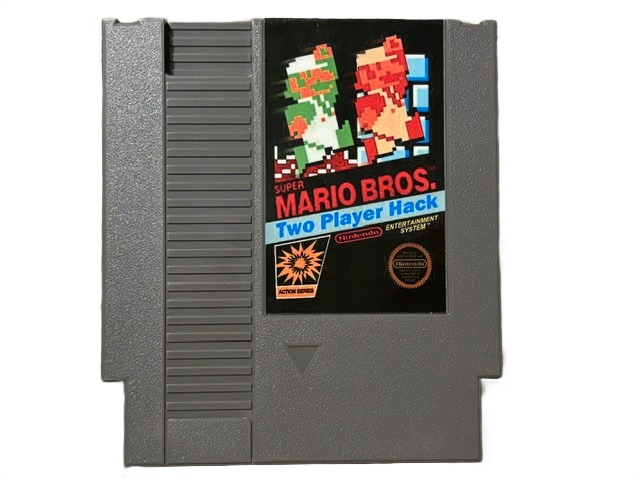 Super Mario Bros 2 Player Hack Nintendo NES Video Game