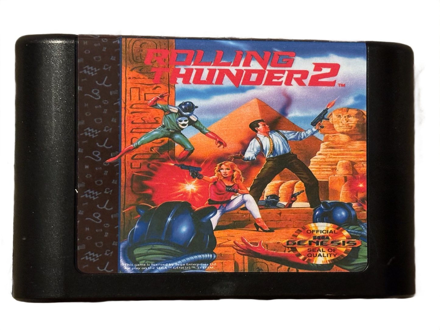 Rolling Thunder 2 Sega Genesis Video Game