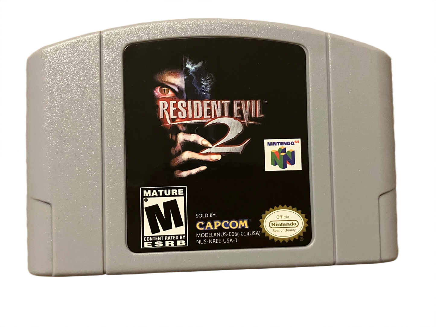 Resident Evil 2 Nintendo 64 N64 Video Game