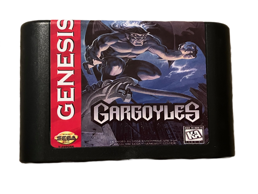 Gargoyles Sega Genesis Video Game