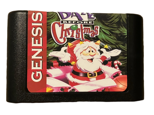 Daze Before Christmas Sega Genesis Video Game