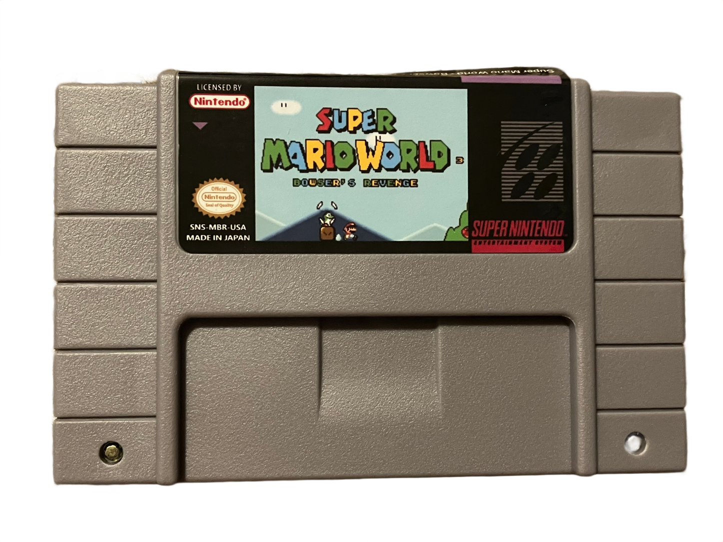 Super Mario World Bowser's Revenge Super Nintendo SNES Video Game