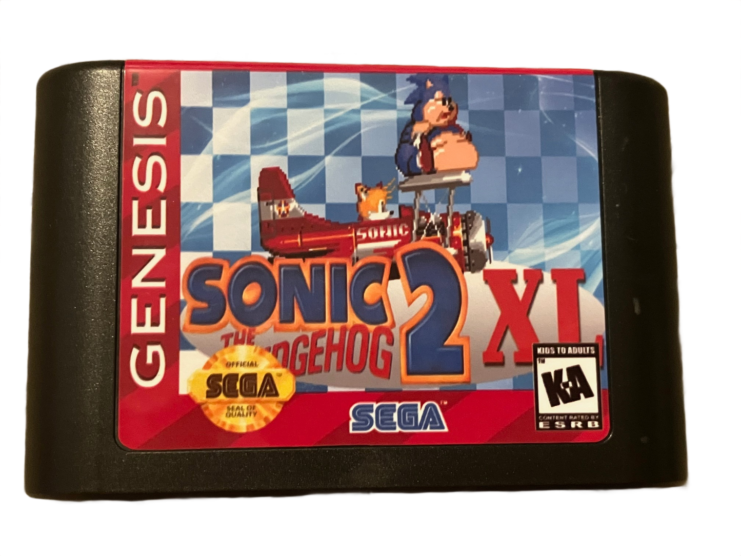 Sonic 2XL Sega Genesis Video Game