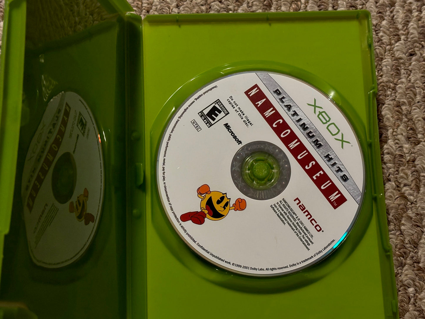Namco Museum Original Xbox Video Game