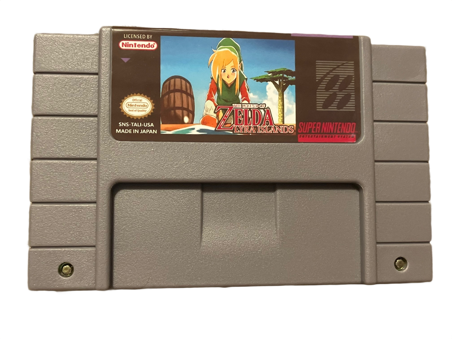 The Legend of Zelda Lyra Islands Super Nintendo SNES Video Game