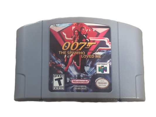 The Spy Who Loved Me Nintendo 64 N64 Video Game