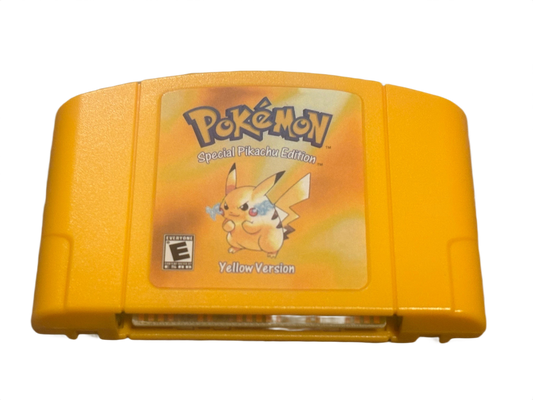 Pokemon Yellow Version Nintendo 64 N64 Video Game