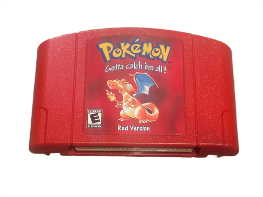 Pokemon Red Version Nintendo 64 N64 Video Game