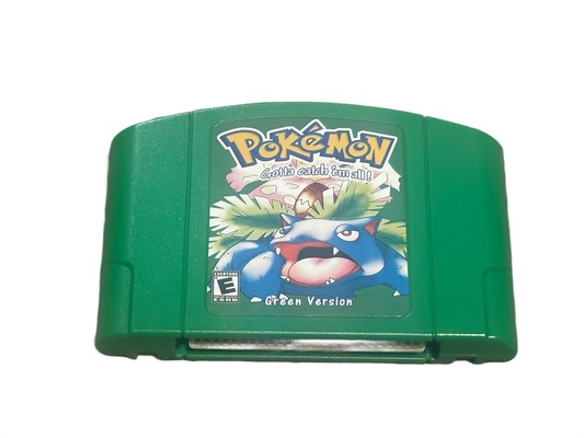 Pokemon Green Version Nintendo 64 N64 Video Game