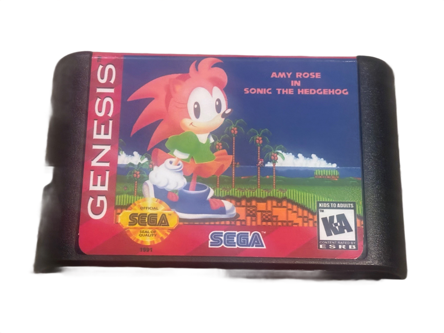 Amy Rose in Sonic The Hedgehog Sega Genesis Video Game