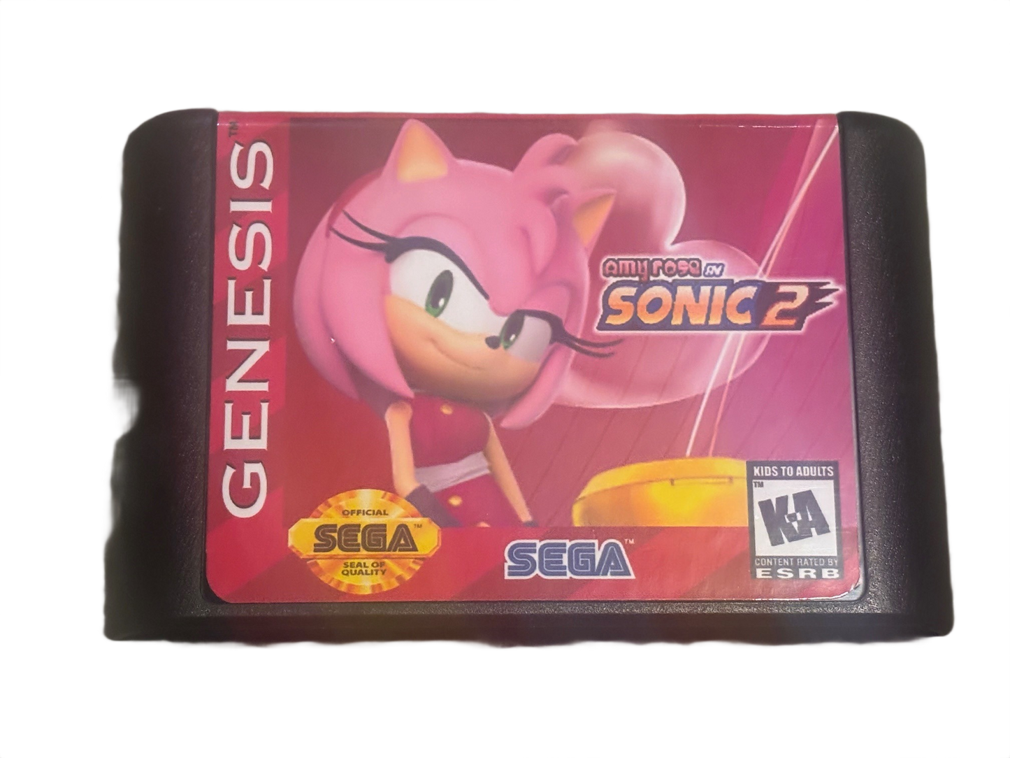 Amy Rose in Sonic The Hedgehog 2 Sega Genesis Video Game