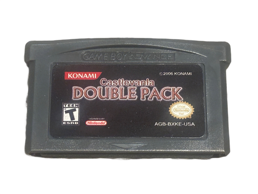 Castlevania Double Pack Nintendo Game Boy Advance GBA Video Game