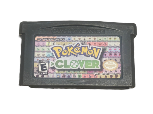 Pokémon Clover Nintendo Game Boy Advance GBA Video Game